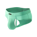 3 Pack Men's Seamless Comfort Sporty Cut Stretch Fit Briefs