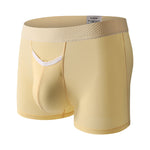 3 Pack Men's Stay-Put Fit Stretch Fabric Seamless Comfort Trunks