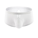 3 Pack Men's High Stretch Sexy Quick-Dry Stay-Put Fit Sporty Cut Solid Color Trunks