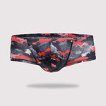 4 Pack Men's U-Pouch Low-Rise Moisture-Wicking Trunks