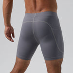 Men's Ultra-Stretch Sharkskin Ice Silk Compression Pants with Pocket
