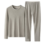 Men's Snug-Fit Soft-Touch Second-Skin Sleep-Ready Warm-Touch Thermal Sets