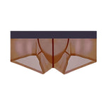 3 Pack Men's Ice Silk Seamless Lightweight & Snug-Fit Trunks