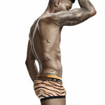 Men's Sexy Tiger Print Pouch Trunks