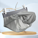 3 Pack Men's Ultra-Soft Breathable Mesh Ice Silk Briefs