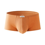 2 Pack Premium Cotton Double-Layered Gusset Breathable U-Pouch Trunks