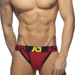 2 Pack Men's Sexy Comfortable U-convex Three-dimensional Pouch Fashion Bikini