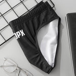 2 Pack Men's Durable Stretch Snug Fit Quick-Dry Seamless Swim Briefs