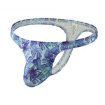 6 Pack Men's Bold Prints Stretch Fit Quick-Dry Sexy Thongs