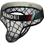 3 Pack Men's Low-Rise Lace Sexy Mesh Briefs And Thongs