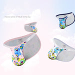 2 Pack Men's Trendy Printed Cartoon Comfortable and Breathable Bikini