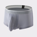 3 Pack Men's Mid-Rise Separation Breathable Elastic Trunks