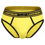 Men’s Spliced Color Pouch Briefs