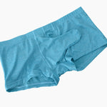 7 Pack Men's Solid Color Supportive Separated Pouch Seamless Comfort Trunks