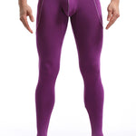 Men's Warm Pants Thin Fleece Casual Thermal Pants