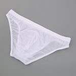2 Pack Men's Seductive Mesh Sheer Briefs