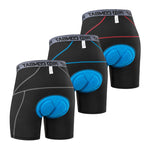 2 Pack Men's Shock-Absorbing Pad High-Stretch Sporty Activewear Tights