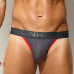3 Pack Men's High-Cut Mesh Bikini with Contoured Pouch and Tagless Comfort