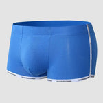 Men’s Letter Trim Applique Cotton Trunks