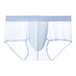 2 Pack Men's Ultra-Thin Breathable Antibacterial Crotch Briefs