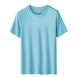 Men's Double-Faced Modal Crewneck Base Layer Casual Ultra-Soft Tagless T-Shirt