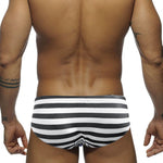 Men's Bold Prints Antibacterial Low-Rise Swim Briefs