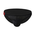 3 Pack Men's Low Rise Breathable Sports Print U-Pouch Moisture Wicking Bikinis