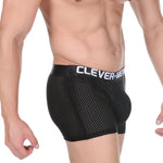 2 Pack Men's Breathable Mesh Supportive Fit Seamless Trunks