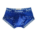Men's Threaded Fabric Pouch Trunks With Fly