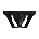 2 Pack Men's Low-Rise Support Jockstrap with 3D Support Pouch