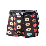 4 Pack Men's Bold Prints Mid-Rise Seamless Comfort Trunks