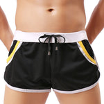 2 Pack Drawstring Leisure Men's Loose Boxer Shorts