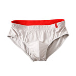 4 Pack Men's Solid Color Cotton Low-Rise Seamless Comfort Briefs