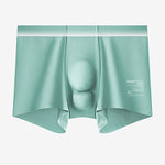 Men's Breathable Solid-Colored Antibacterial Seamless Trunks