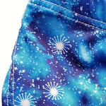 4 Pack Men's Ultra-Thin Moisture-Wicking Bold Prints Low-Rise Trunks