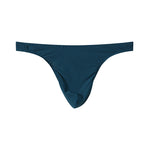 3 Pack Men's Low-Rise Performance Thong - Breathable Mesh & Smooth Fabric