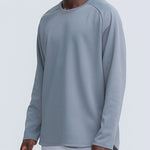 Men's Loose Outdoor Sports Long Sleeve T-Shirt