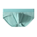 3 Pack Men's Solid Color Large U-Pouch Sporty Cut Odor-Resistant Soft Briefs