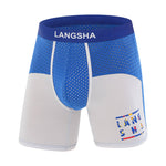 Men's Anti-Chafing Sports Boxer Briefs with Spacious Pouch