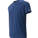 Men's Solid Quick-Dry Loose Fit for Casual Wear & Sport T-Shirt