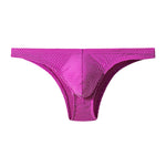 4 Pack Men's Sexy Low-Rise Durable Stretch Skin-Friendly Thongs