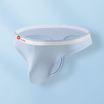 3 Pack Men's Ice Silk Sexy U-Shaped Pouch Kiss Thong