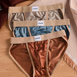4 Pack Men's Seamless Anti-Odor Stay-Put Fit Cooling Airflow Bikinis