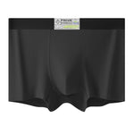 3 Pack Men's Cotton Breathable Antibacterial Quick-Dry U-Shaped Trunks