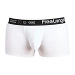 FreeLonger Men’s Soft Cotton Support Pouch Trunks