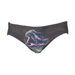 Men's Bold Prints Sporty Cut Anti-Chafing UV Protection Swim Briefs