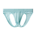 3 Pack Men's Sexy Mesh Transparent Big Pouch Jockstrap