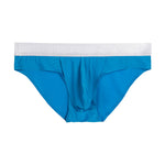 3 Pack Men's Ultra-Thin Ice Silk Briefs with Separation Pouch and Breathable Cooling Comfort