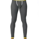 Men's Star Print Cotton Thermal Pants