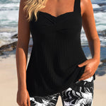 Edith - Elegant Tankini Shorts Set
